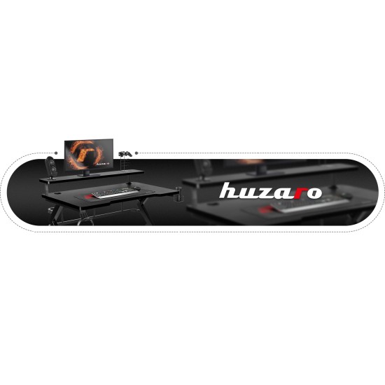 Huzaro Hero 5.0 Gaming Desk Black