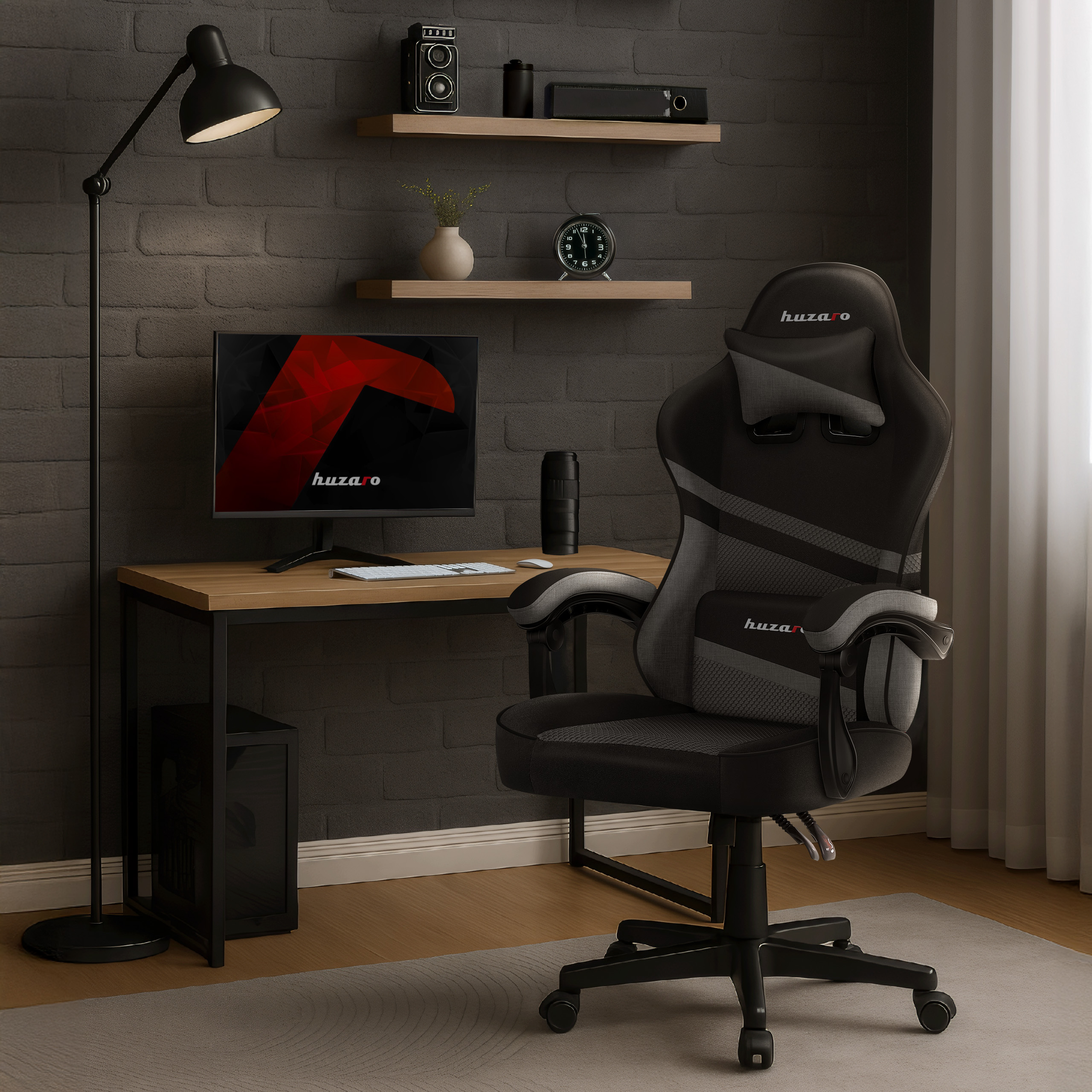 Zdejmowany zagłówek w fotelu gamingowym Force 4.4